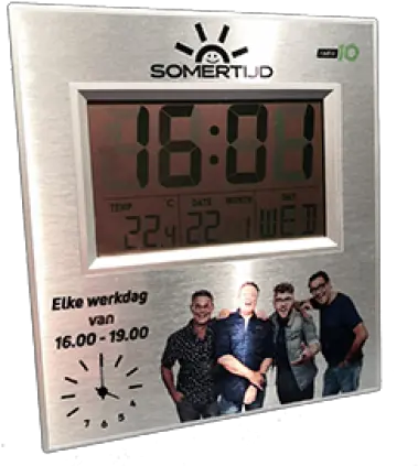 Digital Clock With Your Own Picture Somertijd Png Digital Clock Png