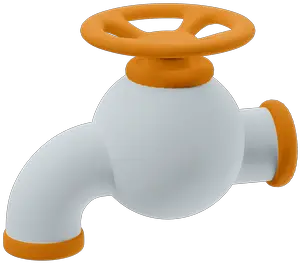 Premium Water Faucet 3d Illustration Download In Png Obj Or Plumbing Fitting Faucet Icon Png