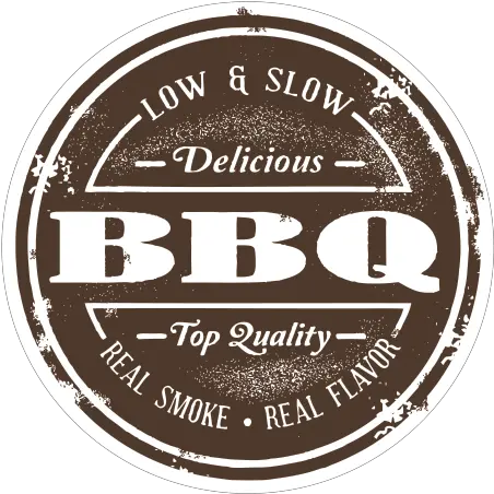 Printed Vinyl Barbeque Bbq Low And Slow Label Png Bbq Logos