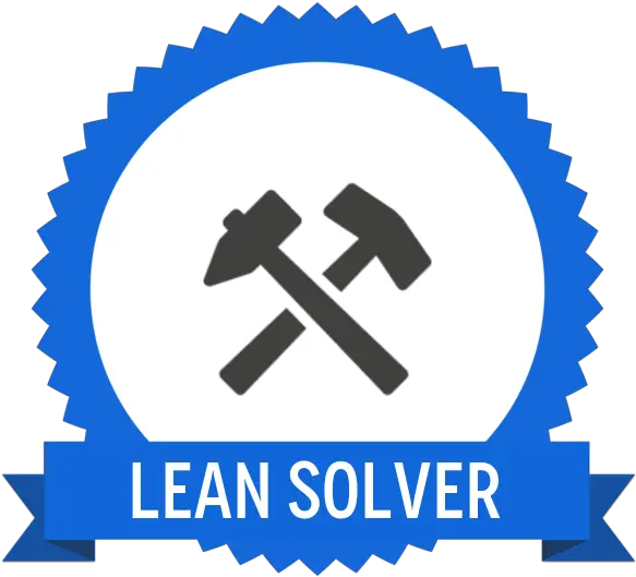 Lean Problem Solving Self Paced Online Training Course Ondemand Hammer Png Lean Icon