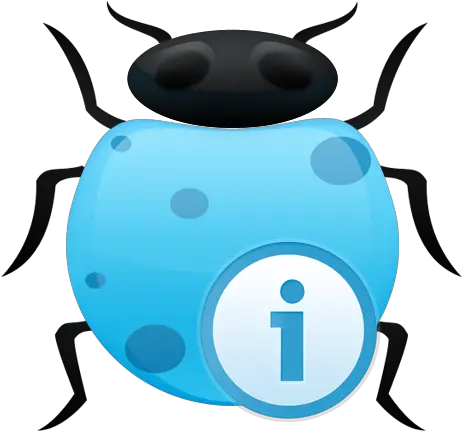 Bug Info Icon Free Download On Iconfinder Software Bug Fixed Icon Png Blue Info Icon