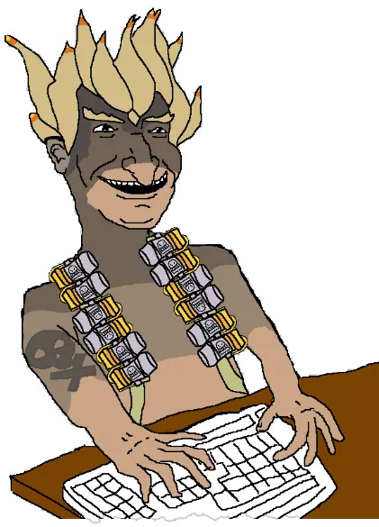 Pls Dont Buff Junkrat Cartoon Png Junkrat Png