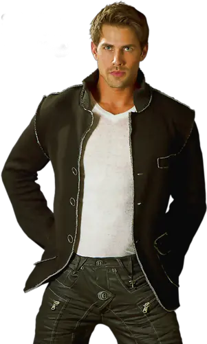 Png Erkek Model Resimleri Male Leather Jacket Male Model Png