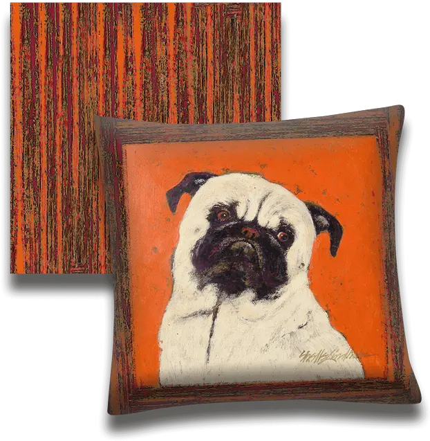 Ziggy The Pug Pillow Pug Png Pug Transparent Background