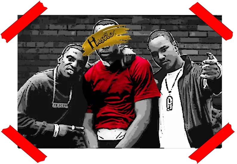 Download Paid In Full Trio Hoodie Paid In Full Cartoon Paid In Full Transparent Png Paid Png