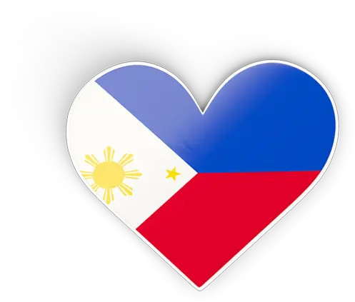 Clip Art Philippines Sticker Philippine Flag Heart Sticker Heart Png Heart Sticker Png