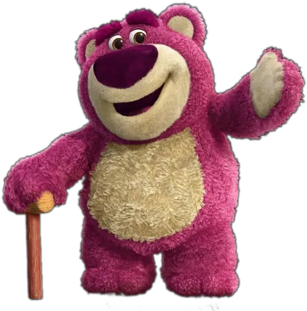 Lots Ou0027hugginu0027 Bear Pixar Wiki Fandom Toy Story Pink Bear Png Woody And Buzz Png