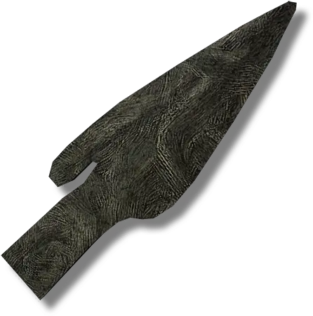 Arrowhead Long Dark Arrowhead Png Arrow Head Icon