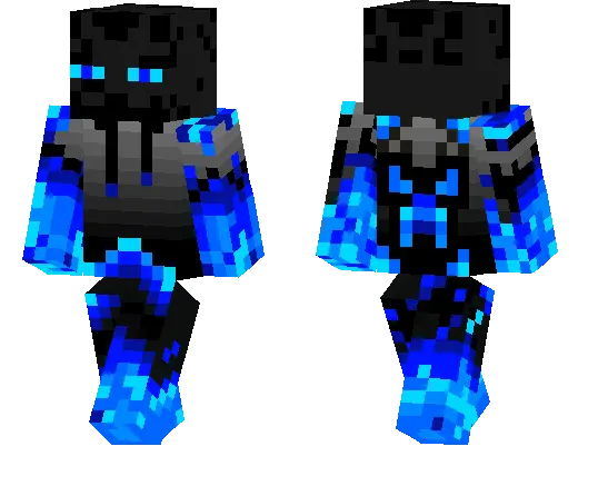 Download Hd Minecraft Enderman Skin Blue Enderman Minecraft Skin Png Minecraft Enderman Png