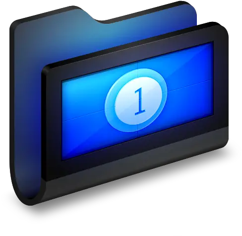 Movies Black Folder Icon Movie Icon 3d Png Black Folder Icon Ico