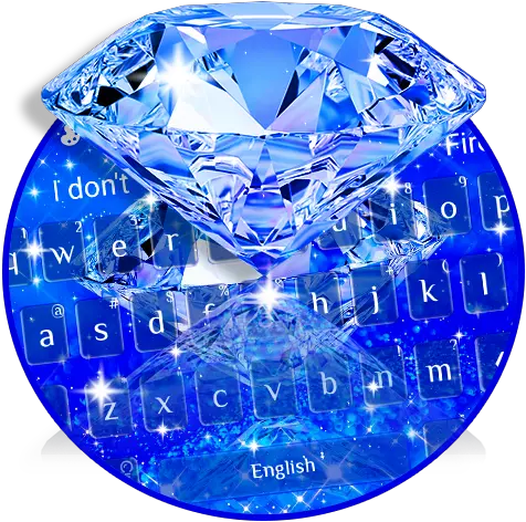 Diamond Glitter Keyboard Theme Apps On Google Play Diamanten Bild Png Diamond Emoji Png