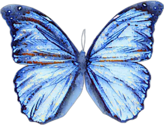 Butterfly Blue Watercolour Blur Effect Transparent Background Green Butterfly Png Blur Effect Png
