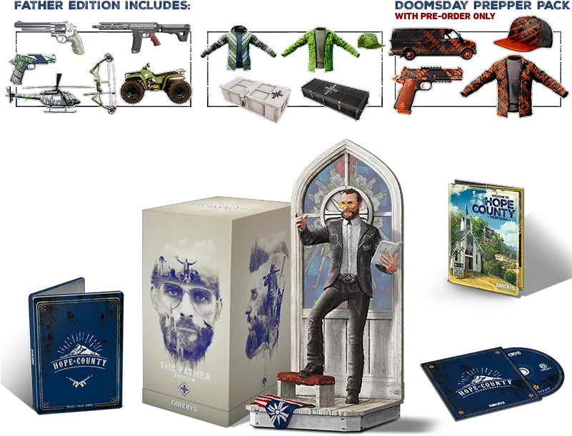 Download Hd And Additional Consumables Far Cry 5 Fathers Armas Far Cry 5 Png Far Cry 5 Png