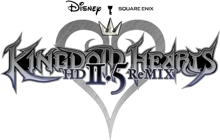 Kingdom Hearts Hd 2 Kingdom Hearts Hd Remix Logo Png Kingdom Hearts Final Mix Logo