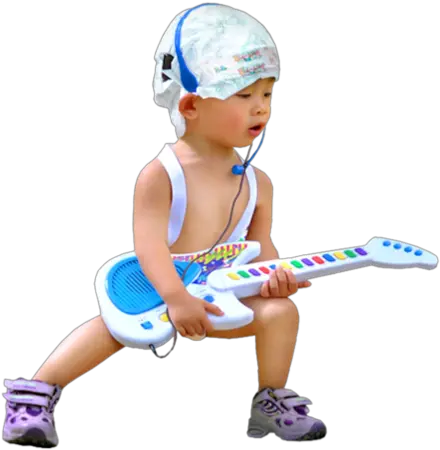Baby Rock Out Guitar Funny Cute Baby Png Rock Guitar Png