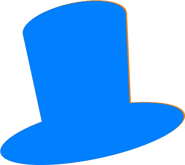 Top Hat Tophat Clipart Image 19055 Blue Top Hat Clipart Png Top Hat Transparent
