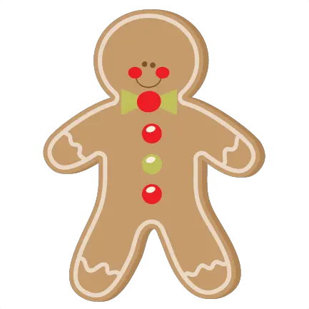 Svg Scrapbook Cut File Cute Clipart Gingerbread Man Clipart Png Gingerbread Man Png