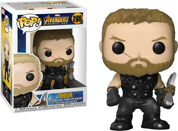 Download 1 Of Thor Funko Pop Infinity War Full Size Png Funko Pop Avengers Infinity War Thor Thor Transparent Background