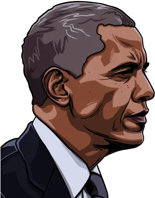 Download Barack Obama Cartoon Png Barack Obama Clipart Png Obama Transparent Background