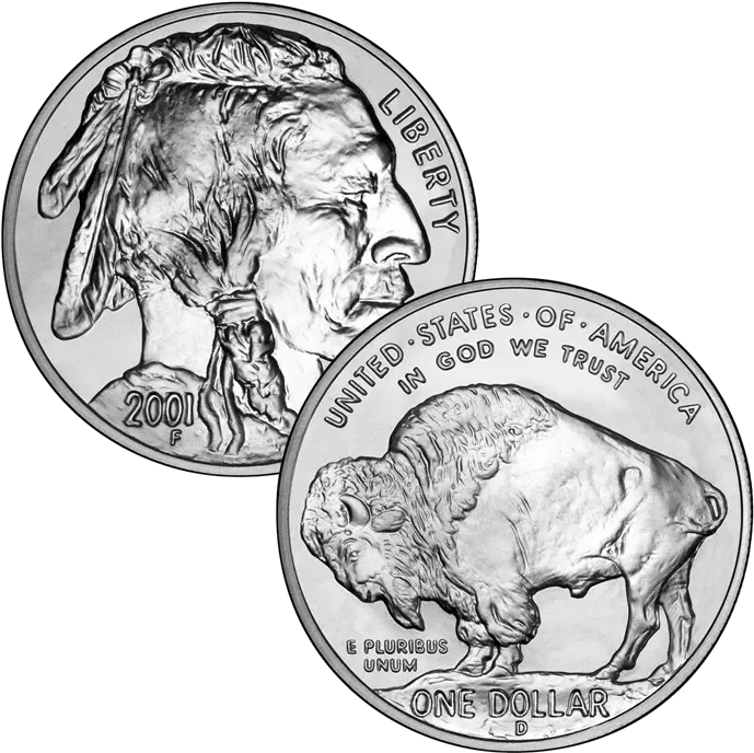Silver Buffalo From The U American Buffalo Silver Dollar Png American Buffalo In Search Of A Lost Icon