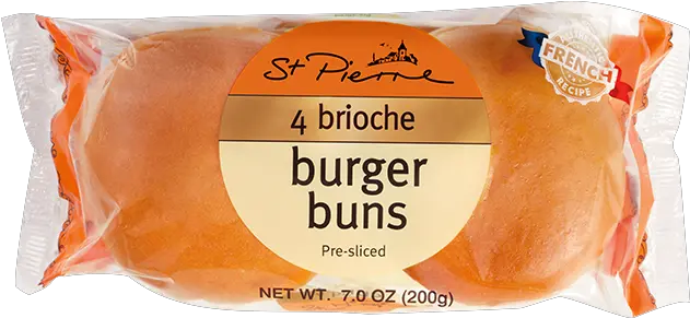 Brioche Burger Buns St Pierre Brioche Hamburger Buns Png Burger Bun Png