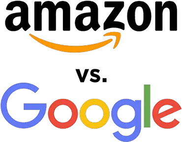 Amazon Vs Google Top Product Searches Amazon Vs Google Png Amazon Logo Font