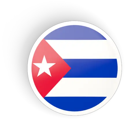 Of Flag Cuba Cuba Flag Button Png Cuba Flag Png