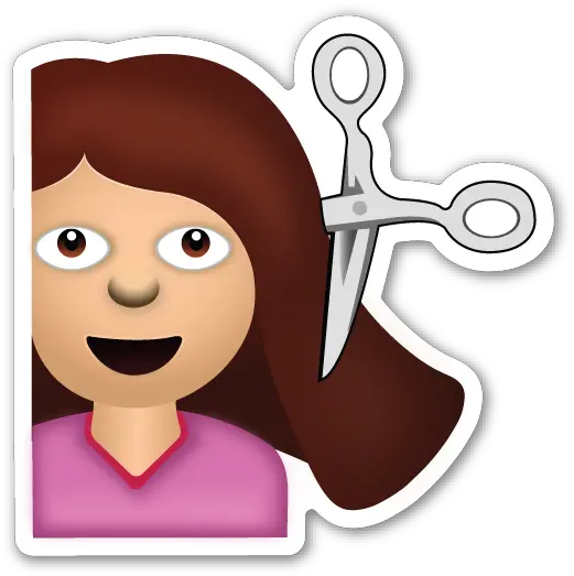 Pin Haircut Emoji Transparent Png Birthday Emoji Png