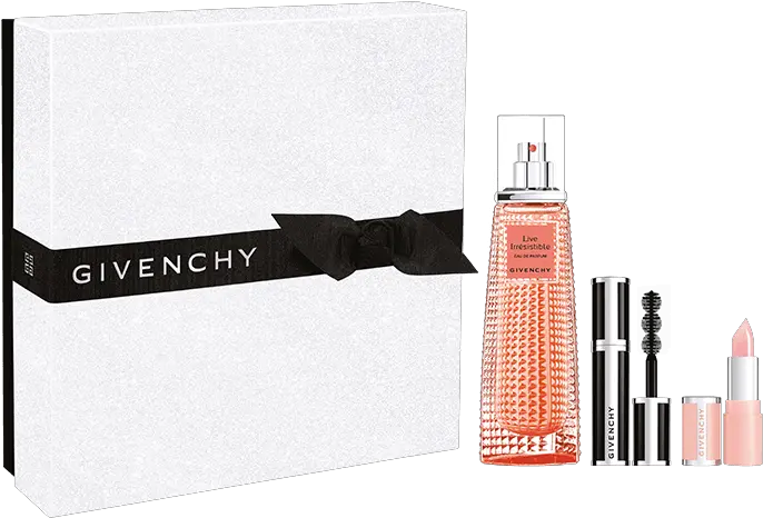 Christmas Makeup Fragrance U0026 Skin Care Gift Set Givenchy Givenchy Live Irresistible Eau De Parfum Spray Png Lipstick Mark Png