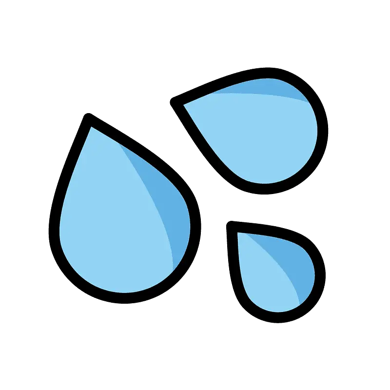 Splashing Sweat Symbol Emoji Meanings U2013 Typographyguru Sweat Droplets Png Sweat Emoji Png