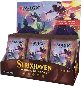 Strixhaven School Of Mages Product Overview Magic The Mtg Booster Strixhaven Png Mage Class Icon