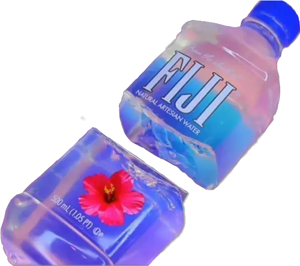 Figiwaterbottle Waterbottle Fiji Water Aesthetic Water Bottle Png Fiji Water Png