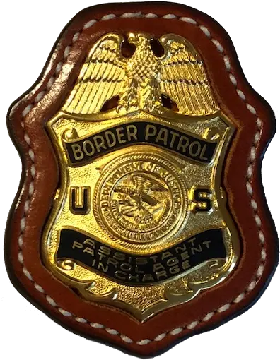 Border Patrol Logo Border Patrol Badge Holder Png Blank Police Badge Png