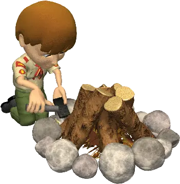 Scouts Bsa U2014 Shac Communications Boy Scout Starting A Fire Png Fire Gif Png