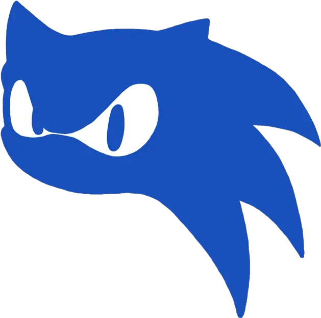 Sonic The Hedgehog Silhouette Sonic Head Logo Png Sonic 1 Logo