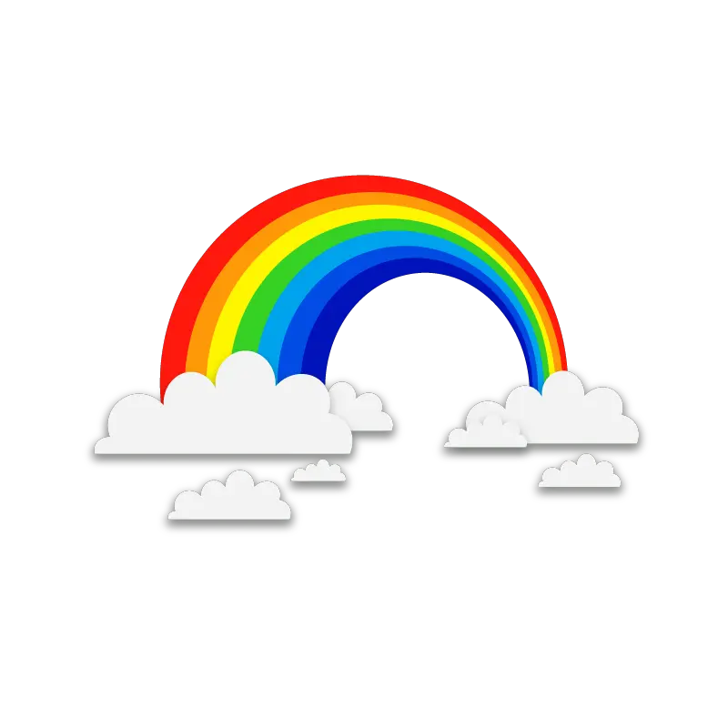 Pot Of Gold Rainbow Png