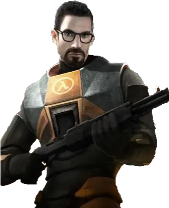 Half Half Life 2 Png Gordon Freeman Png