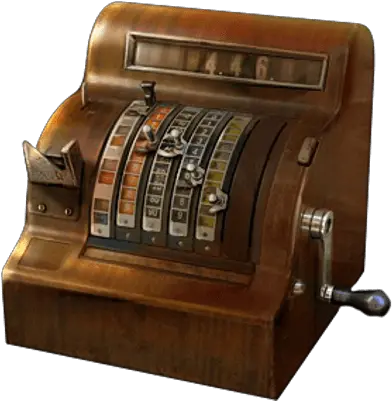 Old Cash Register Transparent Png Cash Register Old Illustration Cash Register Png