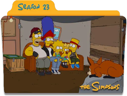 The Simpsons Season 23 Vector Icons Free Download In Svg Simpsons Season 8 Folder Icon Png Animation Folder Icon