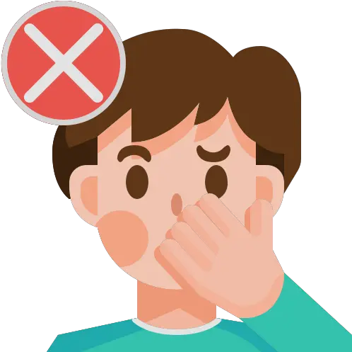 Dont Touch Face Free Icon Of Covid 19 Avoid Touching Your Eyes Nose And Mouth Cartoon Png Dont Touch Icon