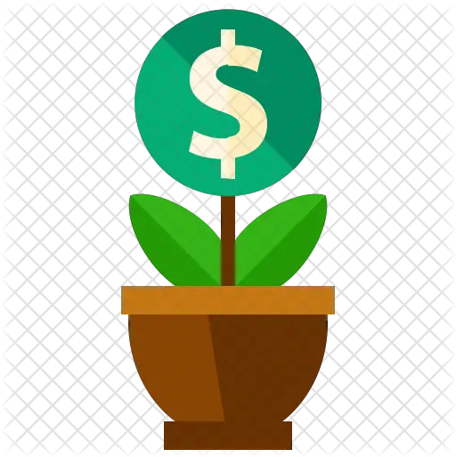 Grow Money Icon Money Plant Vector Png Money Icon Transparent