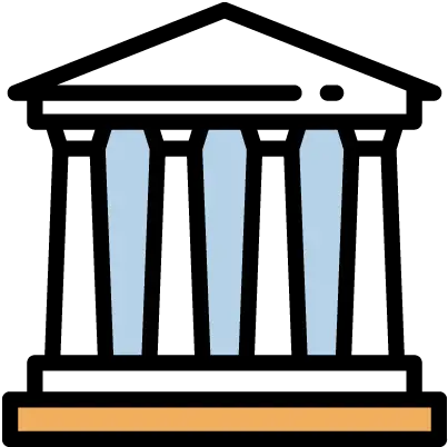 Library Of Ancient Greek Architecture Greek Parthenon Icon Png Greek Column Png