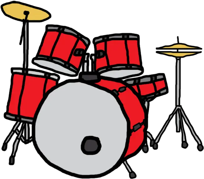 Clipart Free Download Random Red Drum Drum Set Clipart Png Drum Set Png