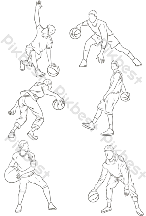 Basketball Dunk Silhouette Templates Free Psd U0026 Png Vector For Running Wrestling Silhouette Png