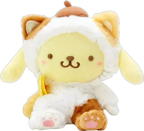 Pompompurin Plushie Moodboard 1 2 3 4 5 6 Png Stuffed Animal Icon