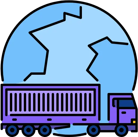 Shipping Icon Delivery Logistics Container Png