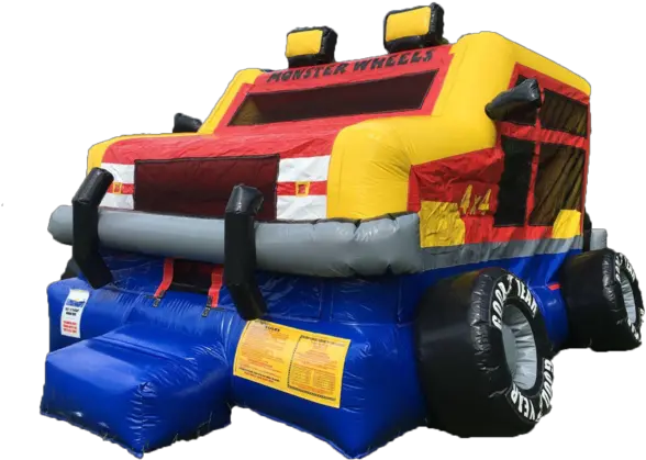 A Monster Truck Inflatable Bounce House U0026 Party Rentals Inflatable Png Bounce House Png