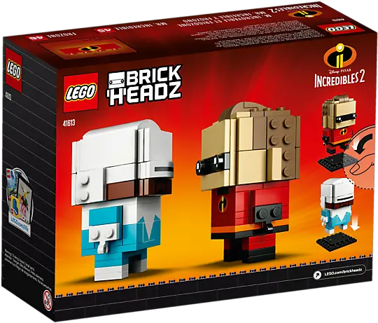 Mr Incredible U0026 Frozone Kiddiwinks Online Lego Shop Lego Brickheadz Dc Png Frozone Png