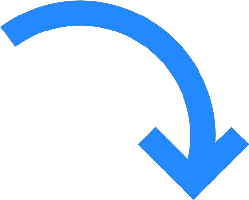 Curve Arrow Blue Curved Arrow Icon Png Curved Arrows Png