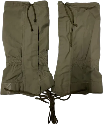 Austrian Army Gore Tex Gaiters Used Outdoors Pocket Png Gore Png